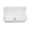Gourmetier Arcticstone 36" Solid Surface Farmhouse Kitchen Sink W/Backsplash, Wht GKTA362119 - alternate 6